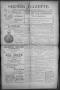 Thumbnail image of item number 1 in: 'Shiner Gazette. (Shiner, Tex.), Vol. 6, No. 31, Ed. 1, Wednesday, December 28, 1898'.