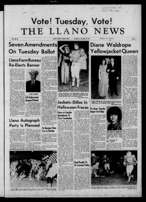 The Llano News (Llano, Tex.), Vol. 80, No. 50, Ed. 1 Thursday, October 29, 1970