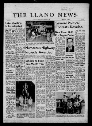 The Llano News (Llano, Tex.), Vol. 81, No. 12, Ed. 1 Thursday, February 5, 1970