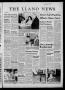 Newspaper: The Llano News (Llano, Tex.), Vol. 81, No. 4, Ed. 1 Thursday, Decembe…