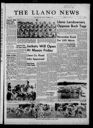 The Llano News (Llano, Tex.), Vol. 81, No. 43, Ed. 1 Thursday, September 10, 1970