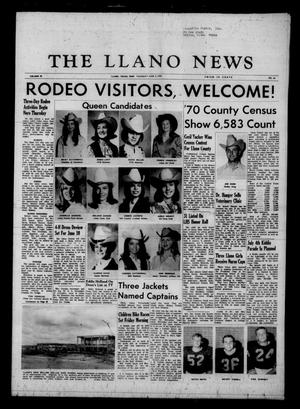 The Llano News (Llano, Tex.), Vol. 81, No. 29, Ed. 1 Thursday, June 4, 1970