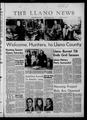 The Llano News (Llano, Tex.), Vol. 80, No. 52, Ed. 1 Thursday, November 12, 1970