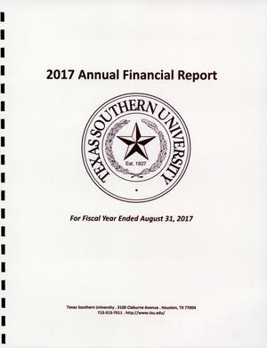 Primary view of object titled 'Texas Southern University Annual Financial Report: 2017'.