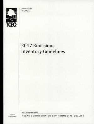 Primary view of object titled '2017 Emissions Inventory Guidelines'.
