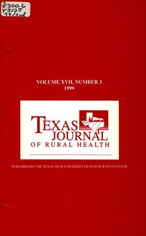 Texas Journal of Rural Health, Volume 17, Number 3, 1999