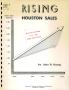Primary view of Rising Houston Sales: Retail, Wholesale, and Business, 1963 and 1958 Comparison