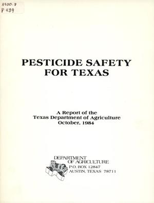 Pesticide Safety for Texas