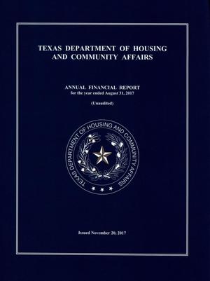 Texas Department of Housing and Community Affairs Annual Financial Report: 2017