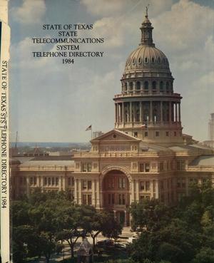 Primary view of object titled 'Texas Capitol Complex Telephone Directory, 1984'.