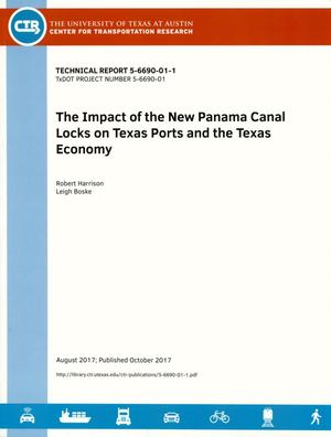 The Impact of the New Panama Canal Locks on Texas Ports and the Texas Economy
