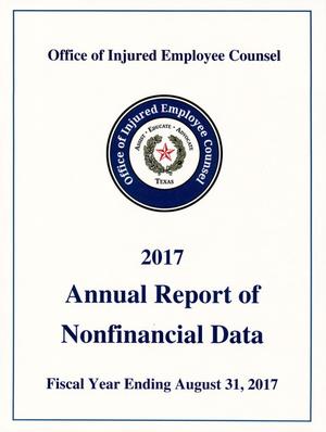 Primary view of Texas Office of Injured Employee Counsel Annual Report of Nonfinancial Data: 2017