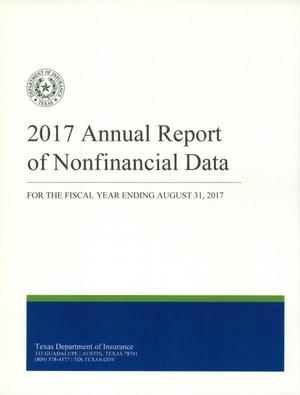 Texas Department of Insurance Annual Report of Nonfinancial Data: 2017