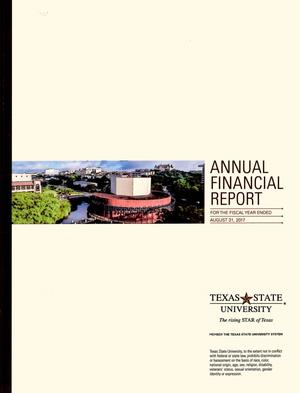 Texas State University Annual Financial Report: 2017