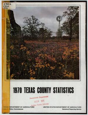 Primary view of object titled '1970 Texas County Statistics'.