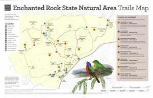 Enchanted Rock State Natural Area: Trails Map
