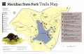 Thumbnail image of item number 1 in: 'Meridian State Park Trails Map'.
