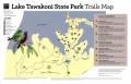 Map: Lake Tawakoni State Park Trails Map