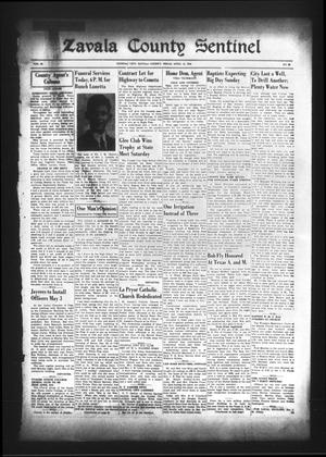Zavala County Sentinel (Crystal City, Tex.), Vol. 36, No. 52, Ed. 1 Friday, April 16, 1948