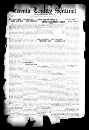 Zavala County Sentinel (Crystal City, Tex.), Vol. 17, No. 4, Ed. 1 Friday, June 8, 1928