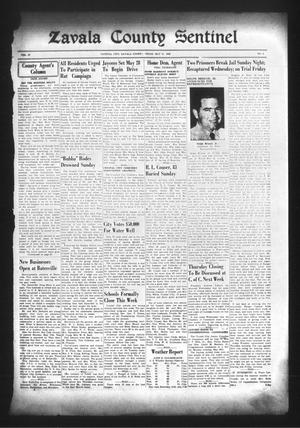 Zavala County Sentinel (Crystal City, Tex.), Vol. 37, No. 5, Ed. 1 Friday, May 21, 1948