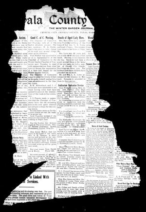 Zavala County Sentinel (Crystal City, Tex.), Vol. [13], No. [34], Ed. 1 Friday, March 5, 1926