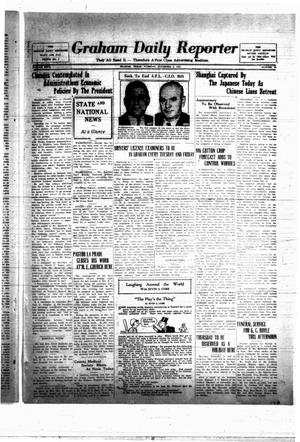 Graham Daily Reporter (Graham, Tex.), Vol. 4, No. 58, Ed. 1 Tuesday, November 9, 1937