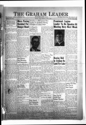 Primary view of object titled 'The Graham Leader (Graham, Tex.), Ed. 1 Thursday, April 25, 1940'.