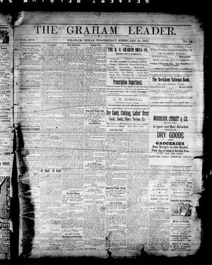 The Graham Leader. (Graham, Tex.), Vol. 16, No. 28, Ed. 1 Wednesday, February 10, 1892
