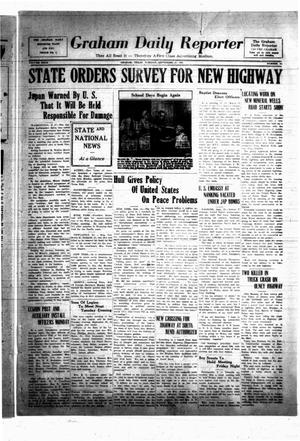 Graham Daily Reporter (Graham, Tex.), Vol. 4, No. 16, Ed. 1 Tuesday, September 21, 1937