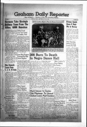 Graham Daily Reporter (Graham, Tex.), Vol. 6, No. 202, Ed. 1 Wednesday, April 24, 1940