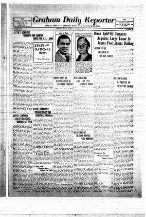 Graham Daily Reporter (Graham, Tex.), Vol. 4, No. 70, Ed. 1 Tuesday, November 23, 1937