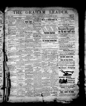 The Graham Leader. (Graham, Tex.), Vol. 16, No. 20, Ed. 1 Wednesday, December 16, 1891