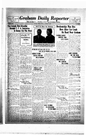 Graham Daily Reporter (Graham, Tex.), Vol. 4, No. 39, Ed. 1 Monday, October 18, 1937