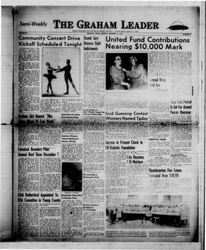 Primary view of object titled 'The Graham Leader (Graham, Tex.), Vol. 82, No. 17, Ed. 1 Monday, October 14, 1957'.
