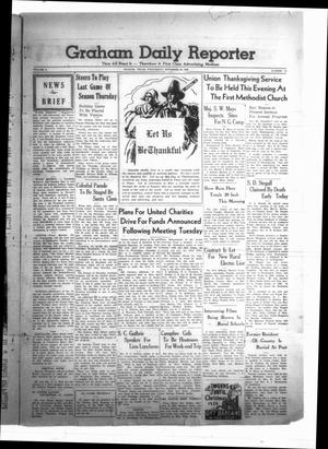 Graham Daily Reporter (Graham, Tex.), Vol. 6, No. 76, Ed. 1 Wednesday, November 29, 1939