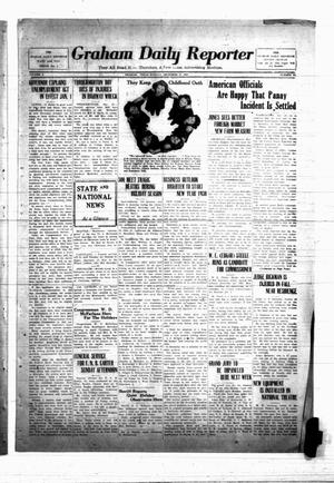 Graham Daily Reporter (Graham, Tex.), Vol. 4, No. 99, Ed. 1 Monday, December 27, 1937
