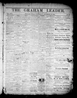 The Graham Leader. (Graham, Tex.), Vol. 17, No. 18, Ed. 1 Wednesday, November 30, 1892