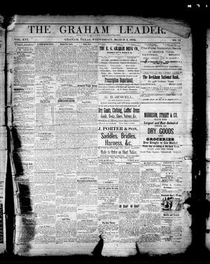 The Graham Leader. (Graham, Tex.), Vol. 16, No. 31, Ed. 1 Wednesday, March 2, 1892