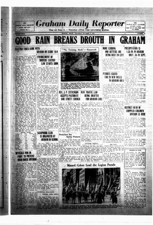 Primary view of object titled 'Graham Daily Reporter (Graham, Tex.), Vol. 4, No. 32, Ed. 1 Saturday, October 9, 1937'.