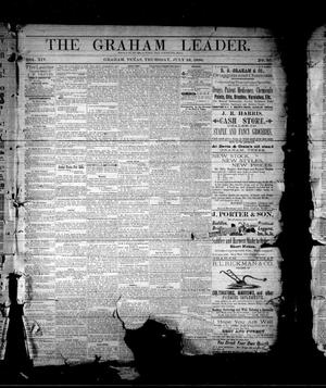 The Graham Leader. (Graham, Tex.), Vol. 14, No. 50, Ed. 1 Thursday, July 24, 1890