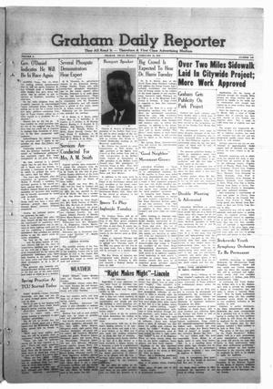 Graham Daily Reporter (Graham, Tex.), Vol. 6, No. 140, Ed. 1 Monday, February 12, 1940