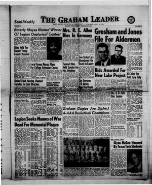 The Graham Leader (Graham, Tex.), Vol. 81, No. 43, Ed. 1 Monday, February 25, 1957