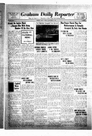 Primary view of object titled 'Graham Daily Reporter (Graham, Tex.), Vol. 4, No. 10, Ed. 1 Tuesday, September 14, 1937'.