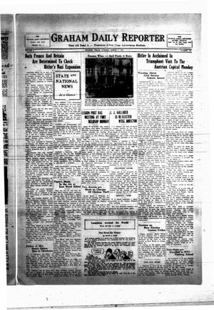 Graham Daily Reporter (Graham, Tex.), Vol. 4, No. 166, Ed. 1 Tuesday, March 15, 1938