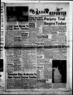 Primary view of object titled 'The Graham Reporter (Graham, Tex.), Vol. 3, No. 10, Ed. 1 Monday, October 16, 1961'.