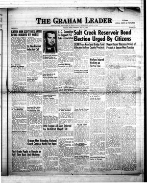 Primary view of object titled 'The Graham Leader (Graham, Tex.), Vol. 79, No. 49, Ed. 1 Thursday, July 14, 1955'.
