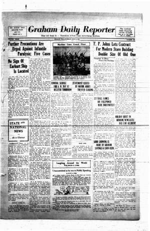 Graham Daily Reporter (Graham, Tex.), Vol. 3, No. 263, Ed. 1 Tuesday, July 6, 1937