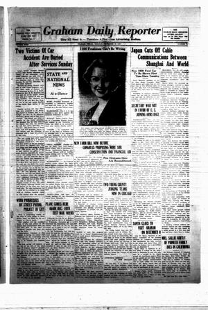 Graham Daily Reporter (Graham, Tex.), Vol. 4, No. 75, Ed. 1 Monday, November 29, 1937