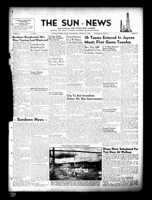 Primary view of object titled 'The Sun-News (Levelland, Tex.), Vol. 8, No. 37, Ed. 1 Monday, February 2, 1948'.